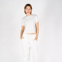 Sunset Crop | White