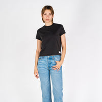 Beverly Crop | Faded Black