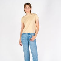 Beverly Crop | Faded Tan