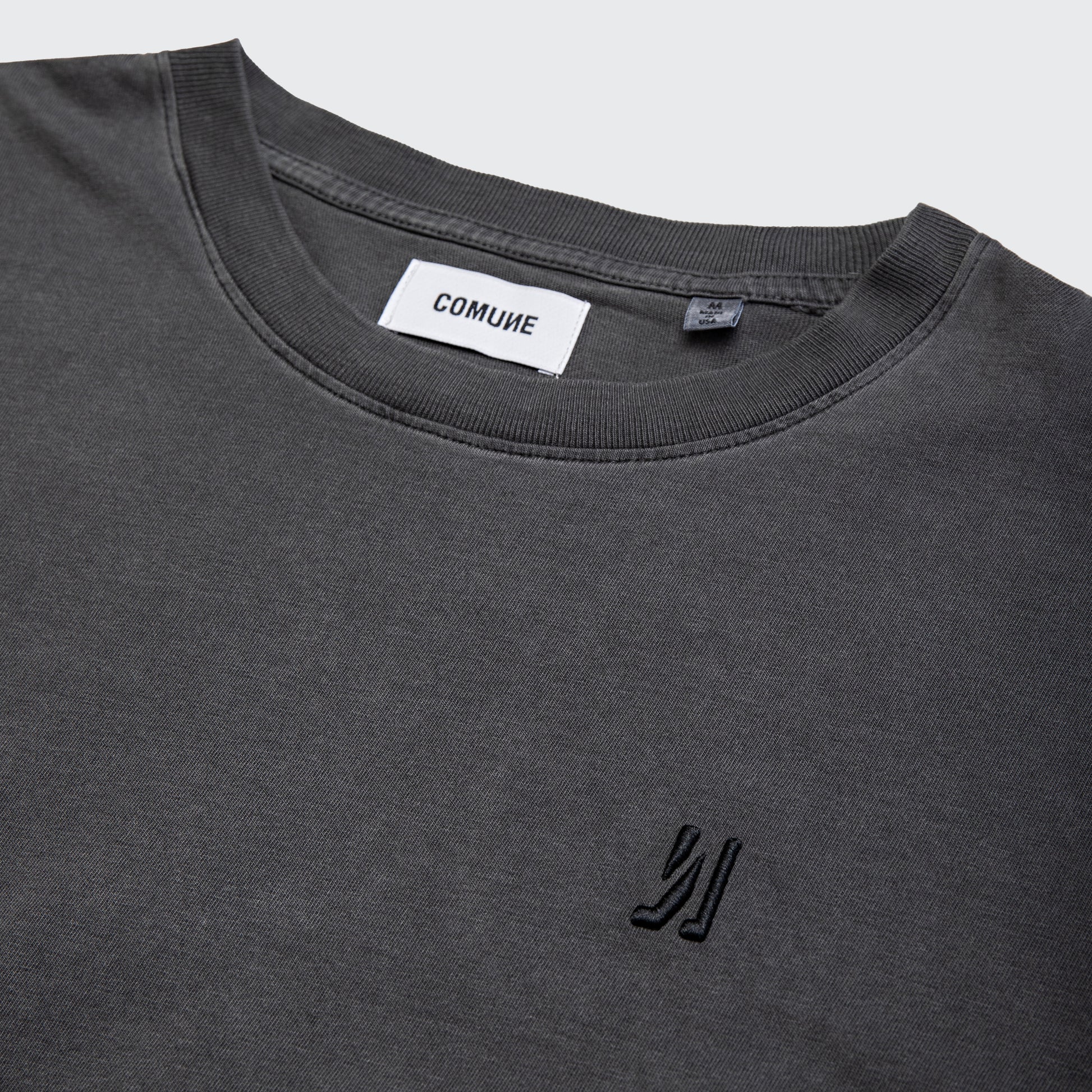 COMUNE RYDER TEE | Faded Black