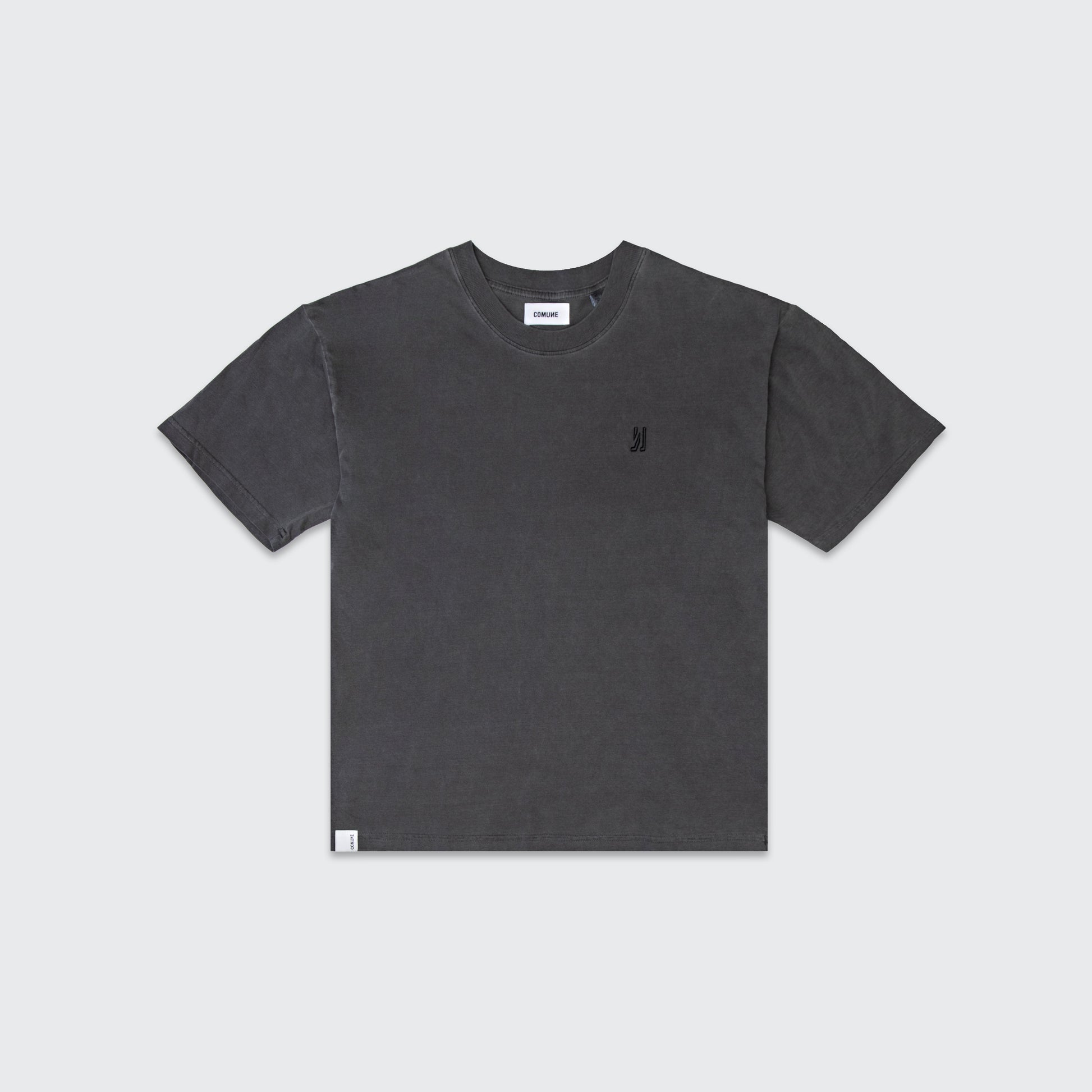 COMUNE RYDER OVERSIZED TEE | Faded Black