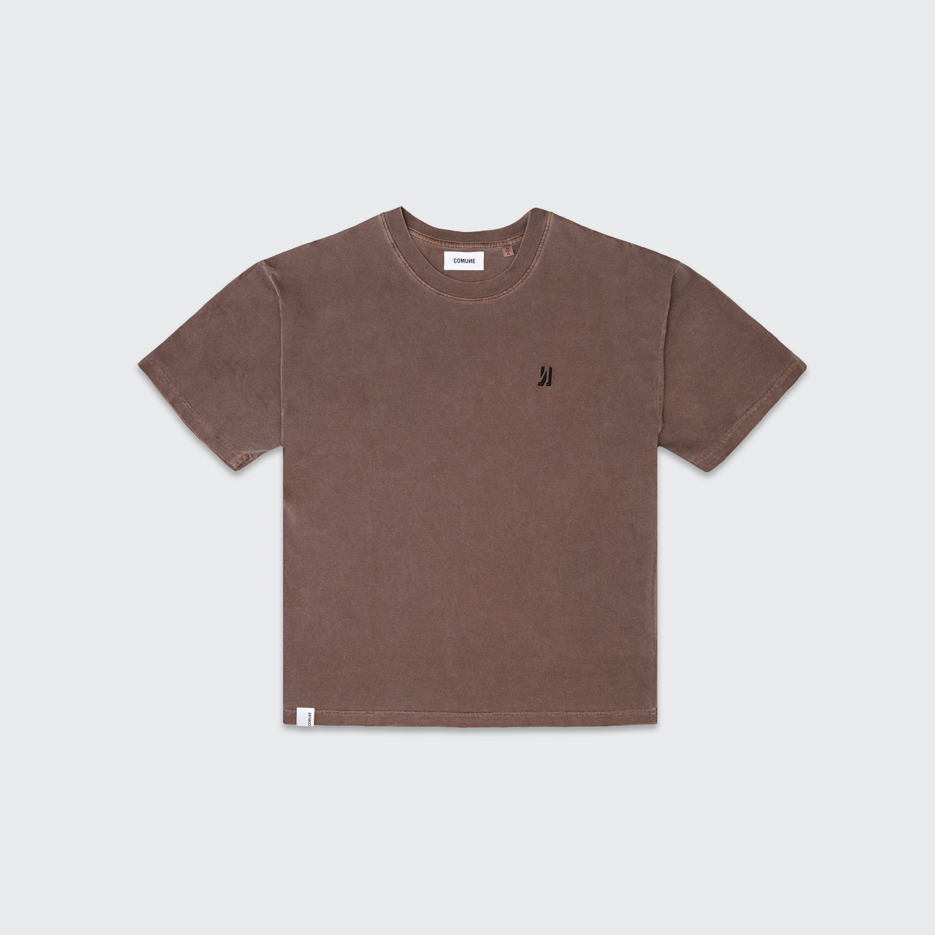 COMUNE RYDER OVERSIZED TEE | Brown