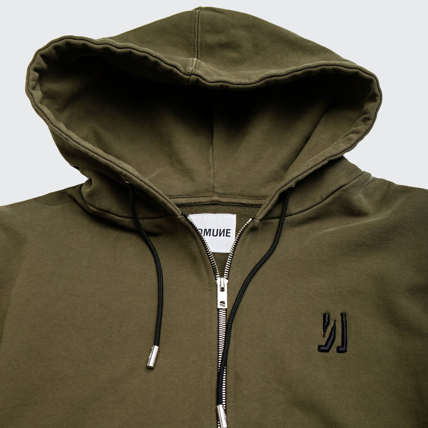 COMUNE LUKA ZIP-UP | Army Green