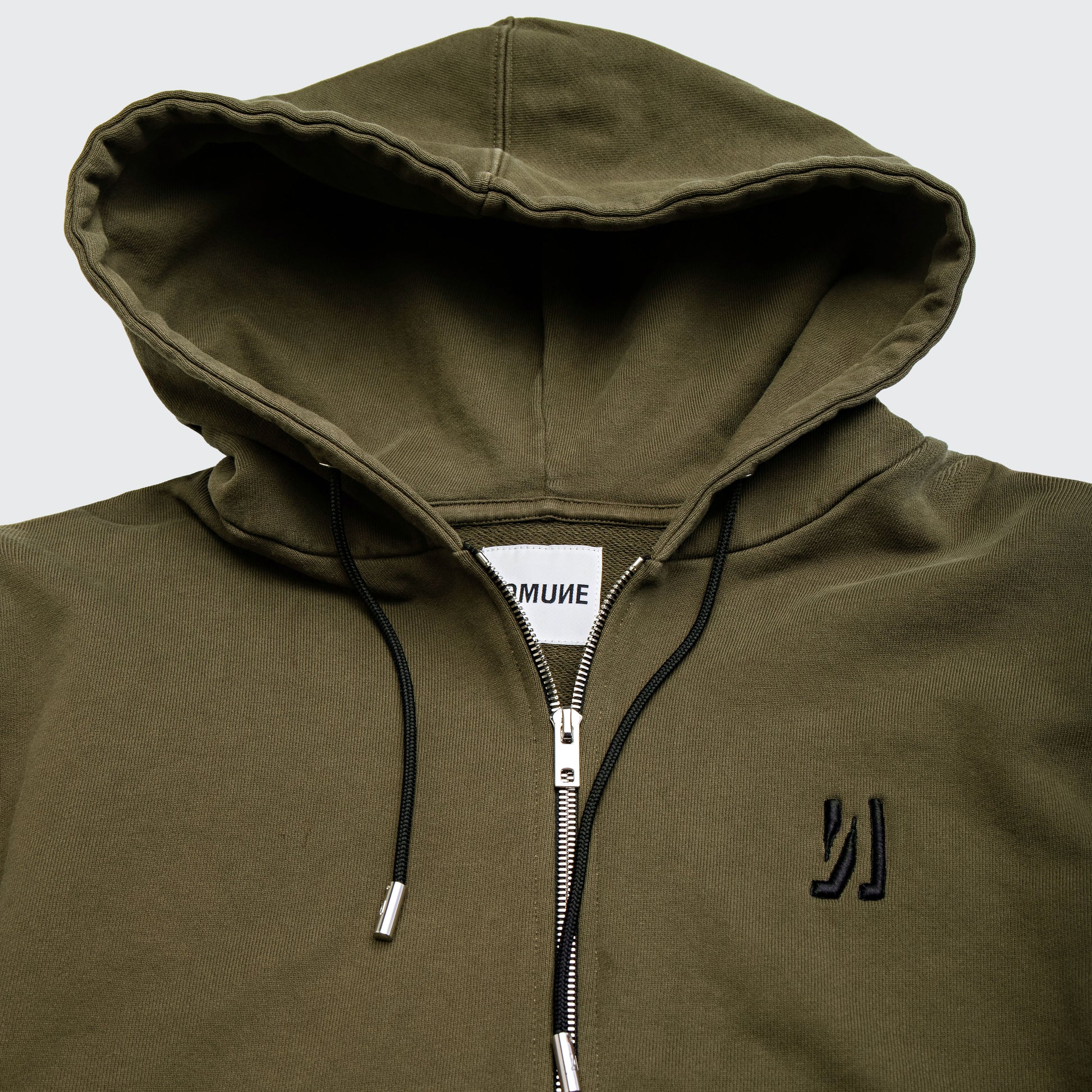 COMUNE LUKA ZIP-UP | Army Green