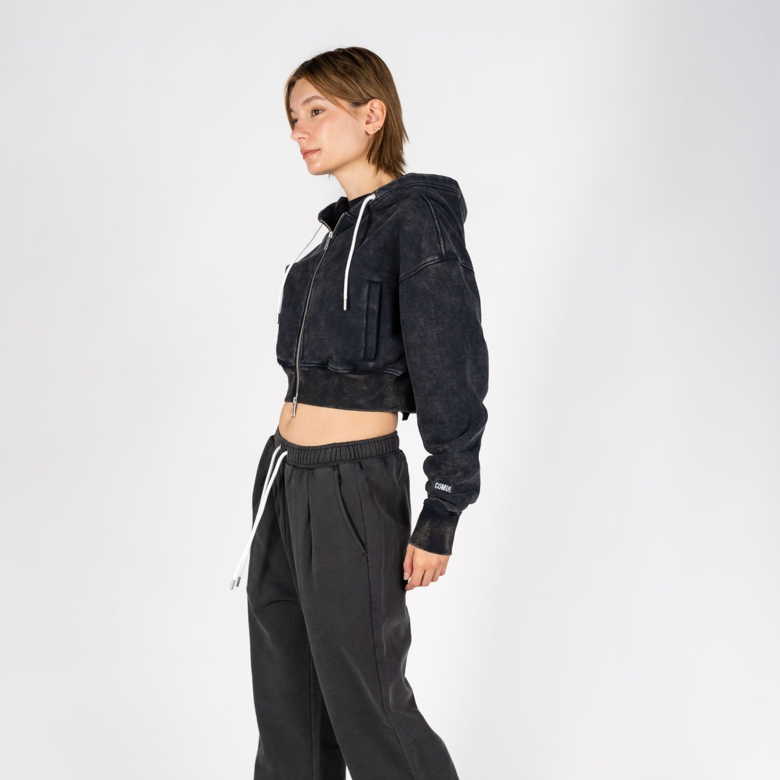 Nikki Hoodie | M Faded Black