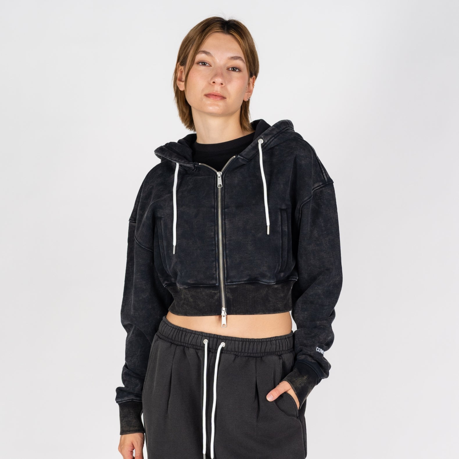 Nikki Hoodie | M Faded Black