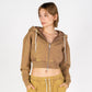 Nikki Hoodie | M Faded Mocha Mousse