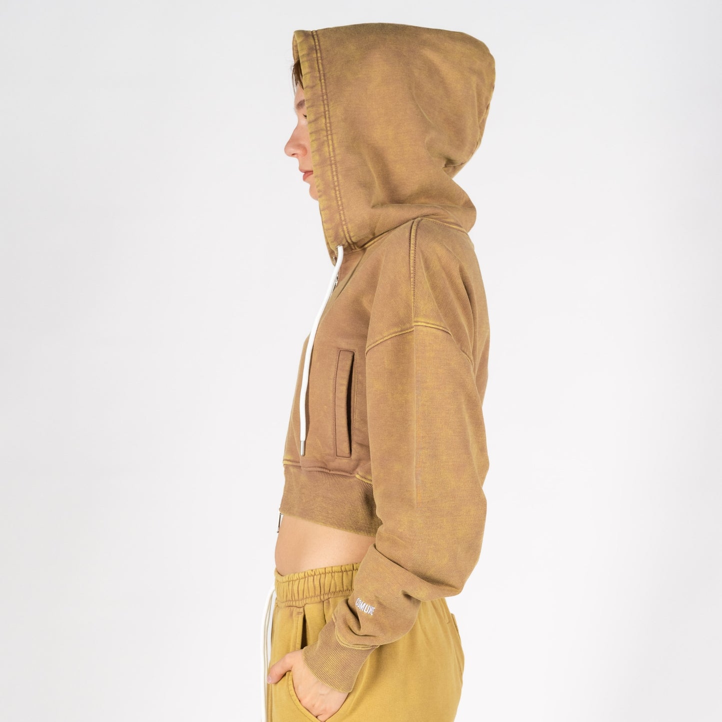 Nikki Hoodie | M Faded Mocha Mousse