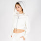 Nikki Hoodie | M Faded Off-White