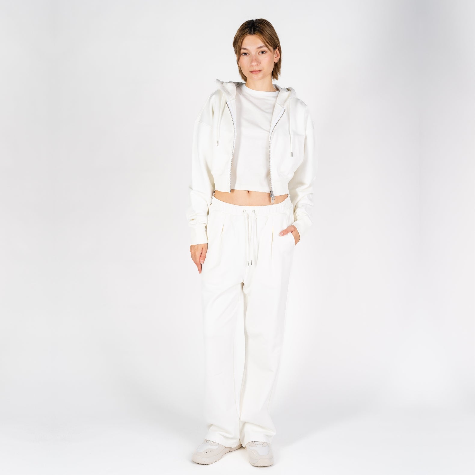 Nikki Pants | M Faded Off-White