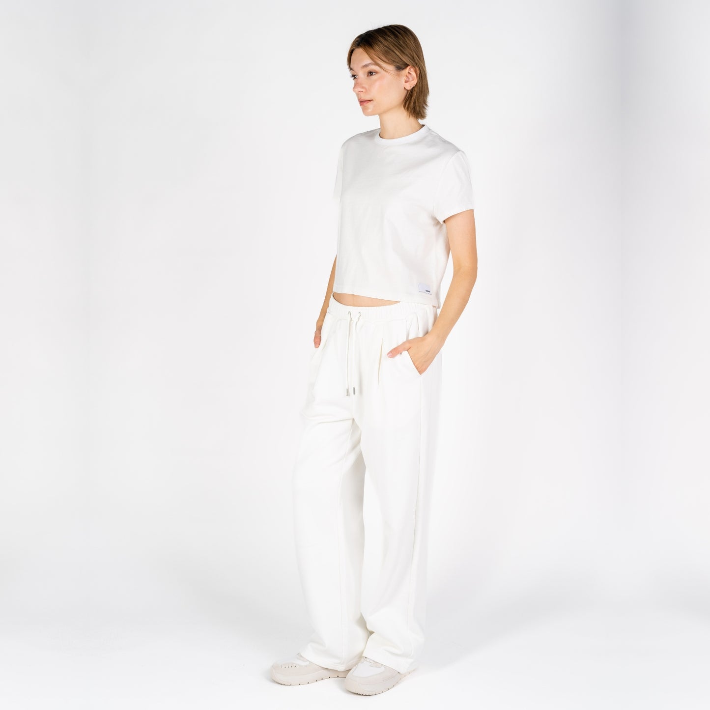 Nikki Pants | M Faded Off-White