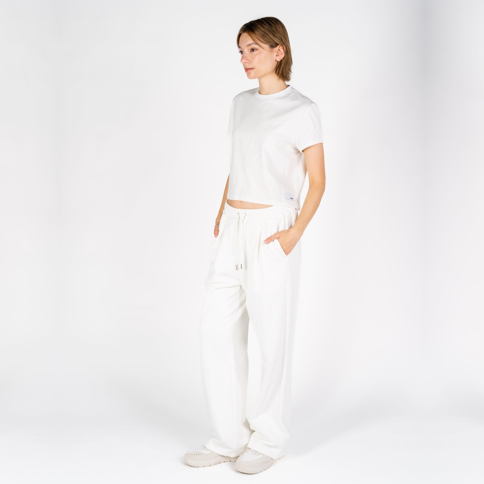 Nikki Pants | M Faded Off-White
