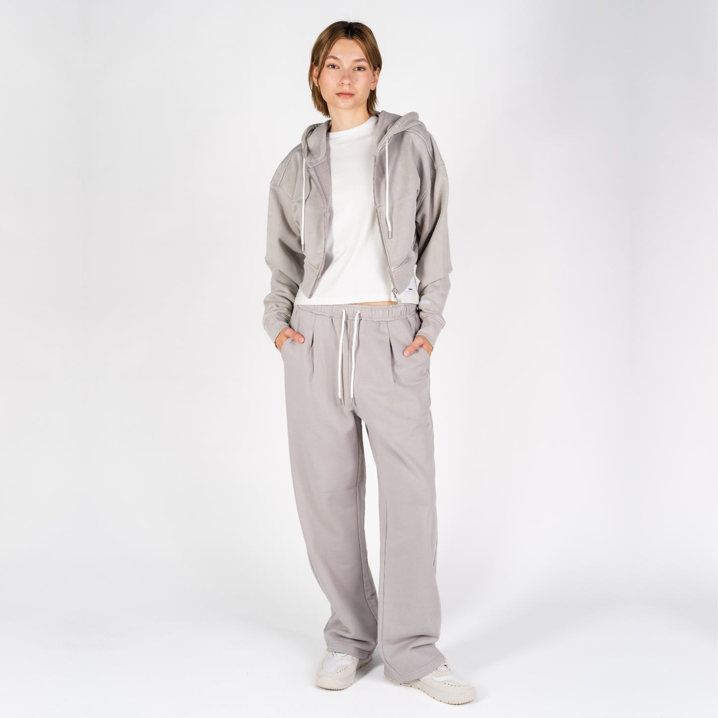 Nikki Pants | M Faded Silver