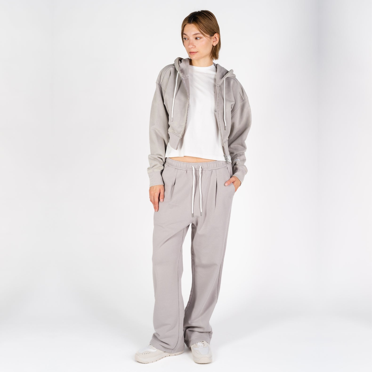 Nikki Pants | M Faded Silver