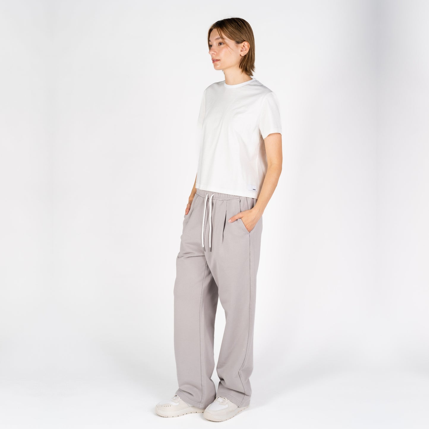 Nikki Pants | M Faded Silver