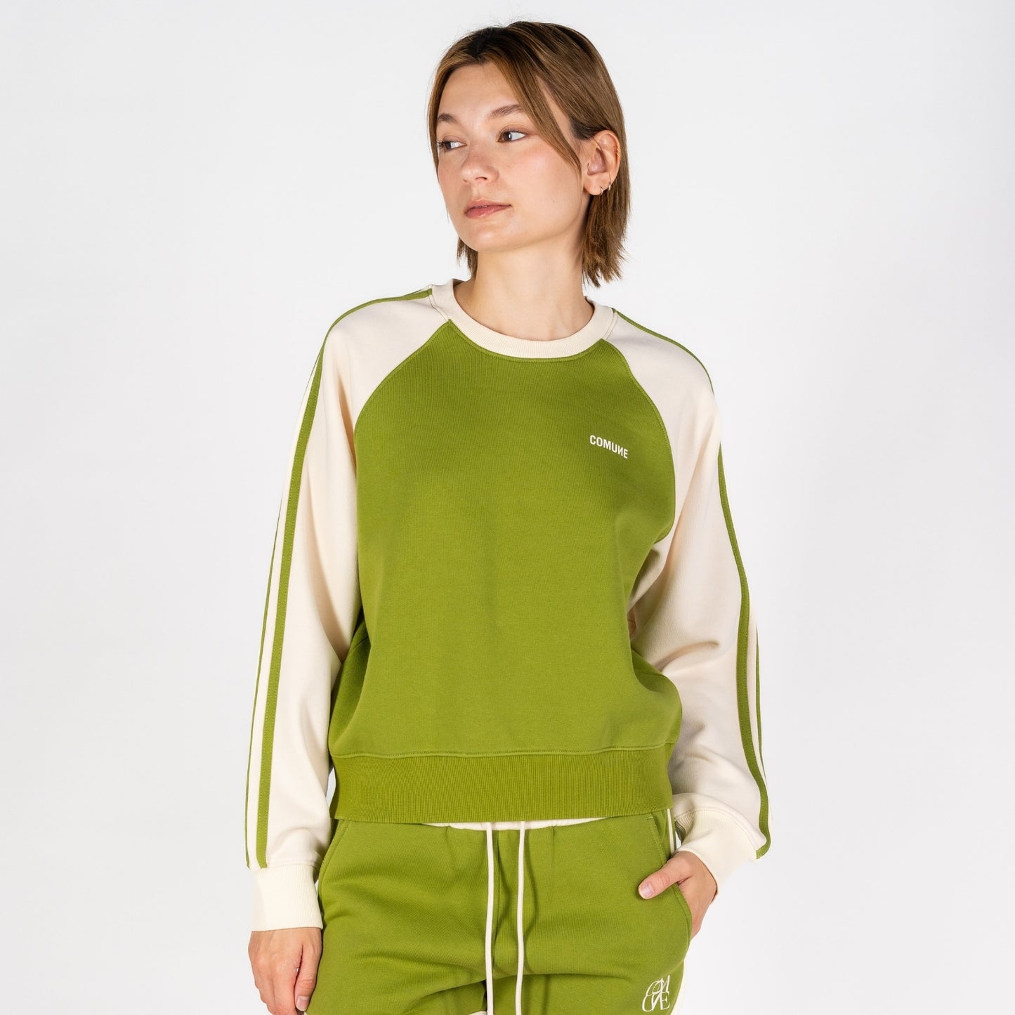 Venice Crew | Moss Green