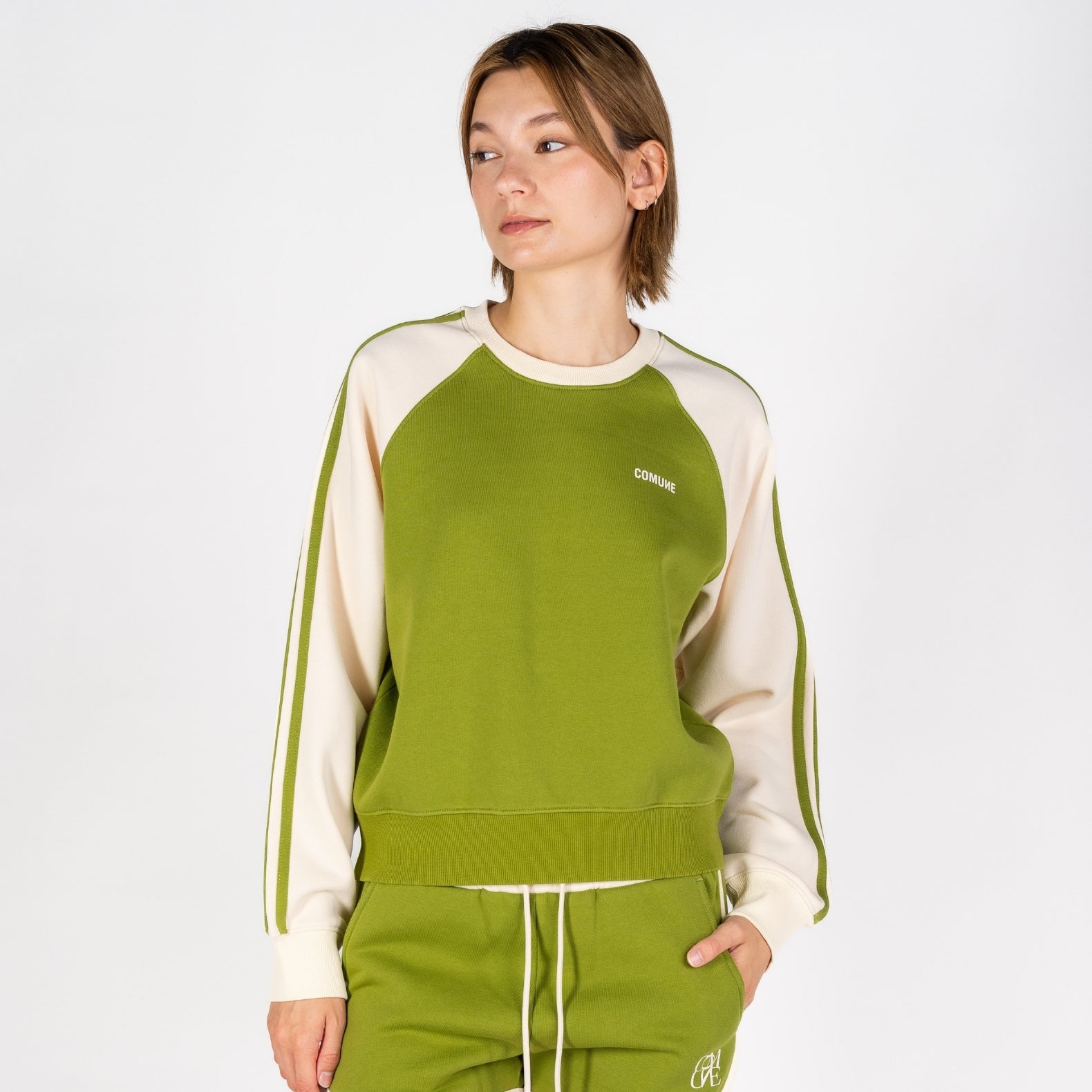Venice Crew | Moss Green