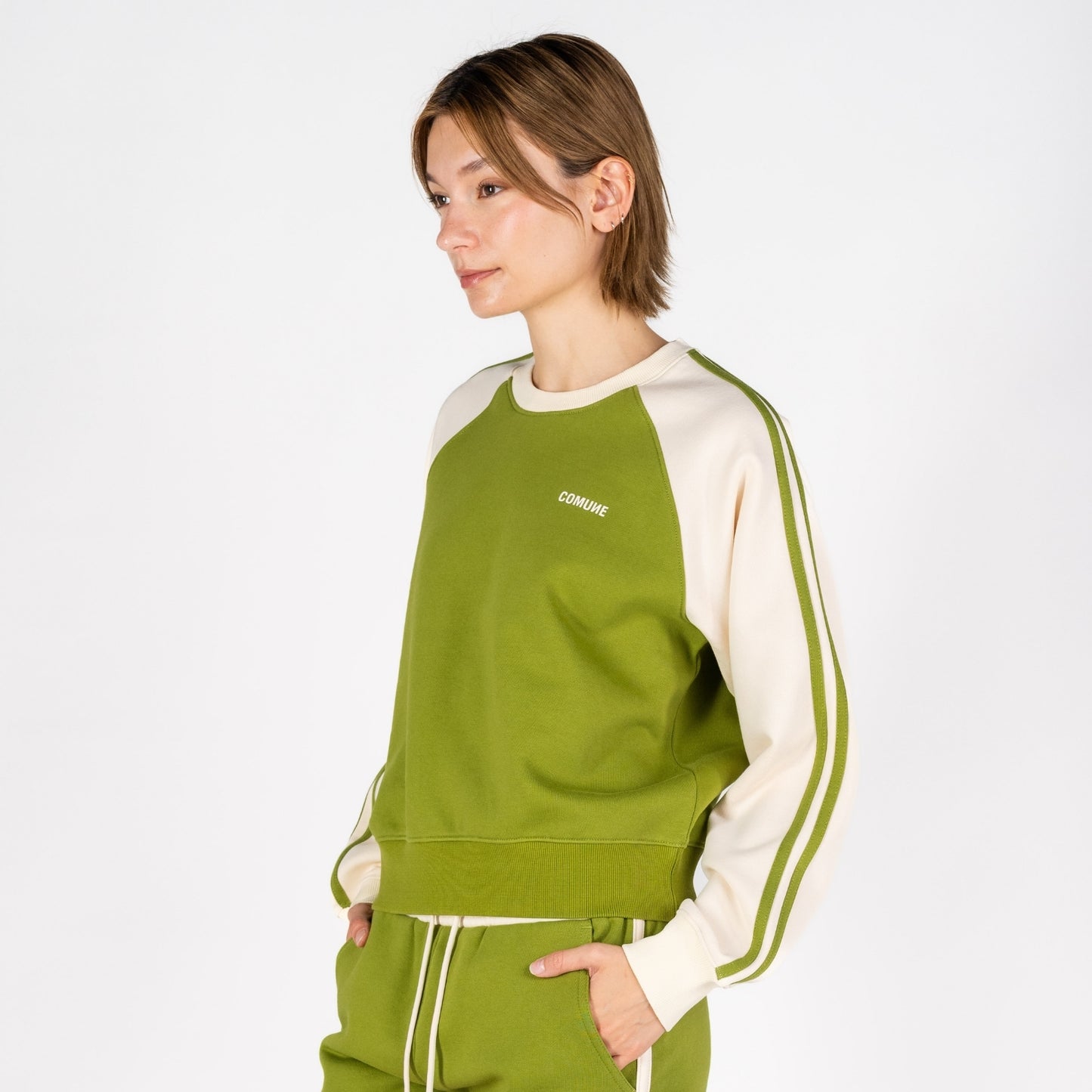 Venice Crew | Moss Green