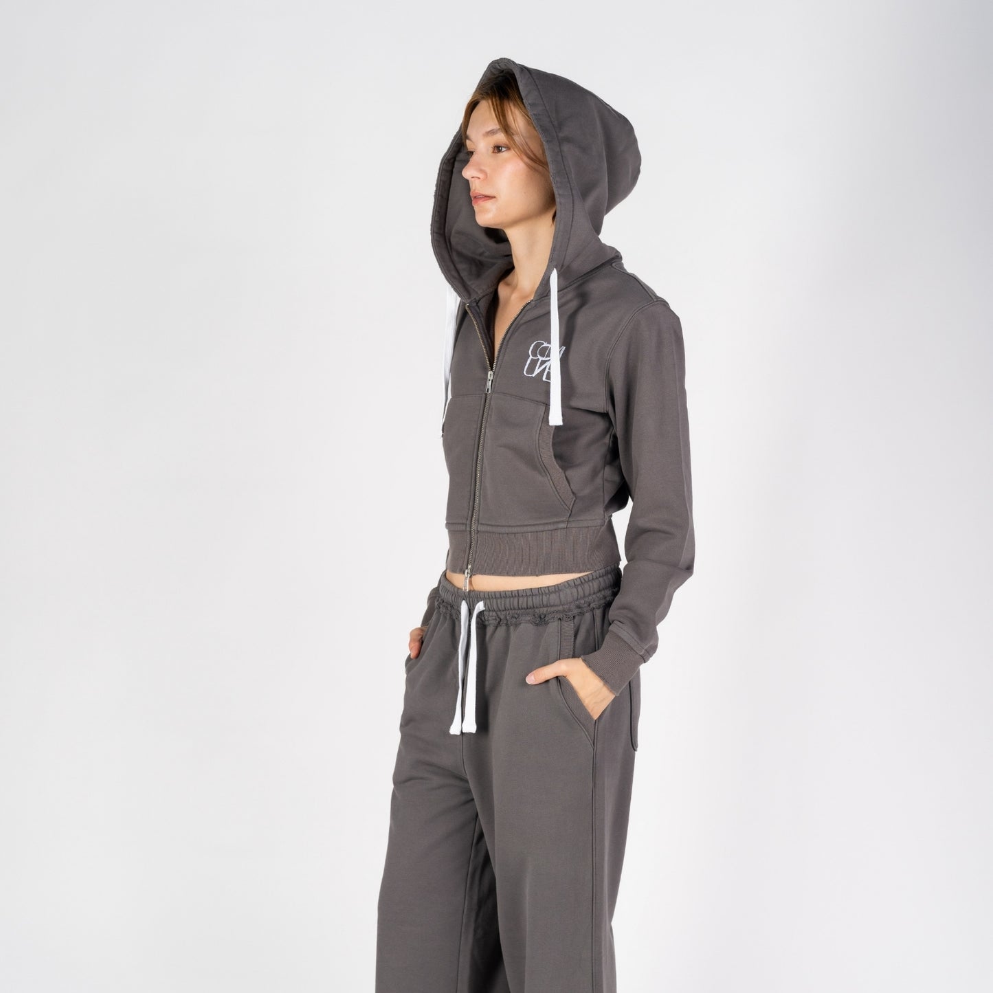 Kyoto Hoodie | W Vintage Gray