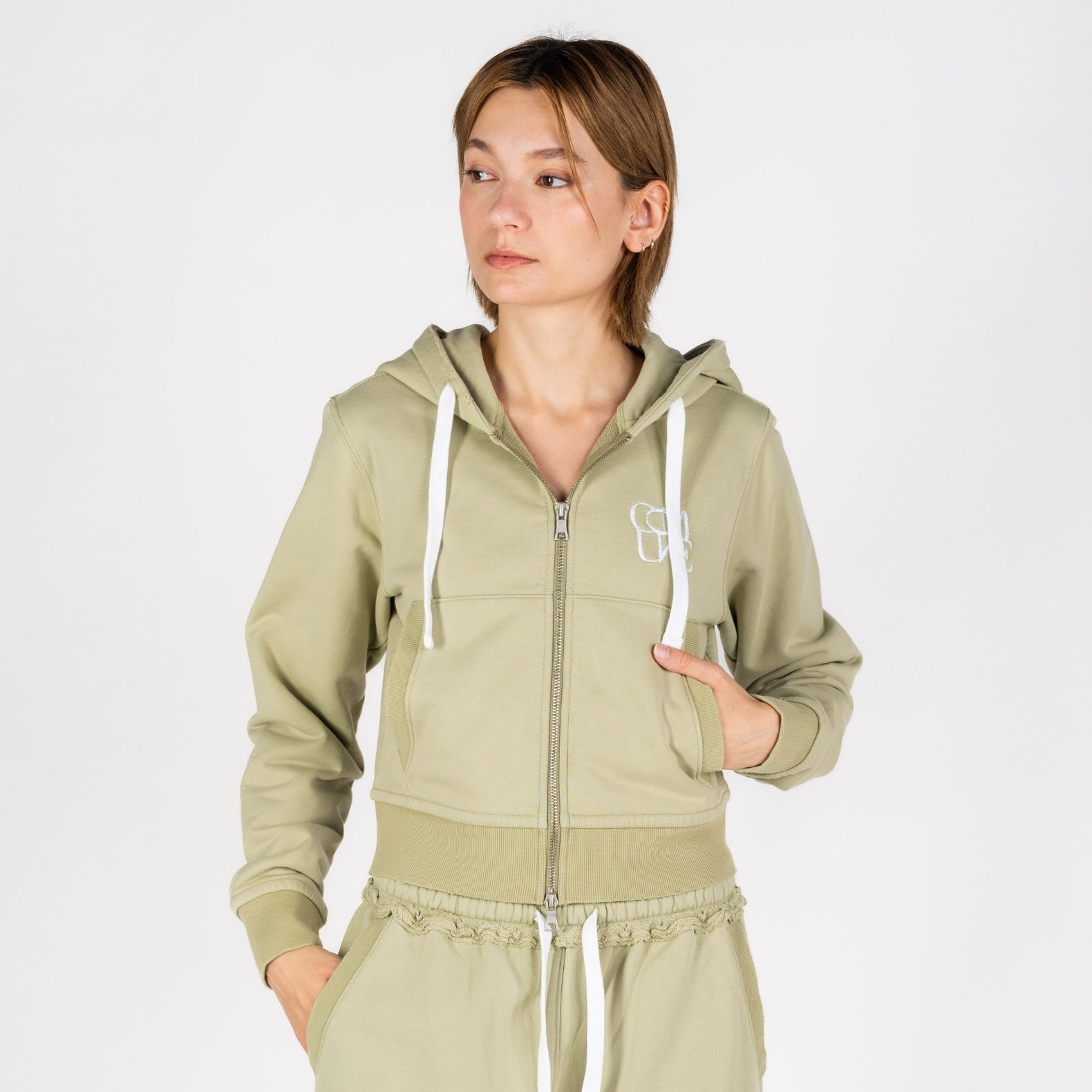 Kyoto Hoodie | W Vintage Sage