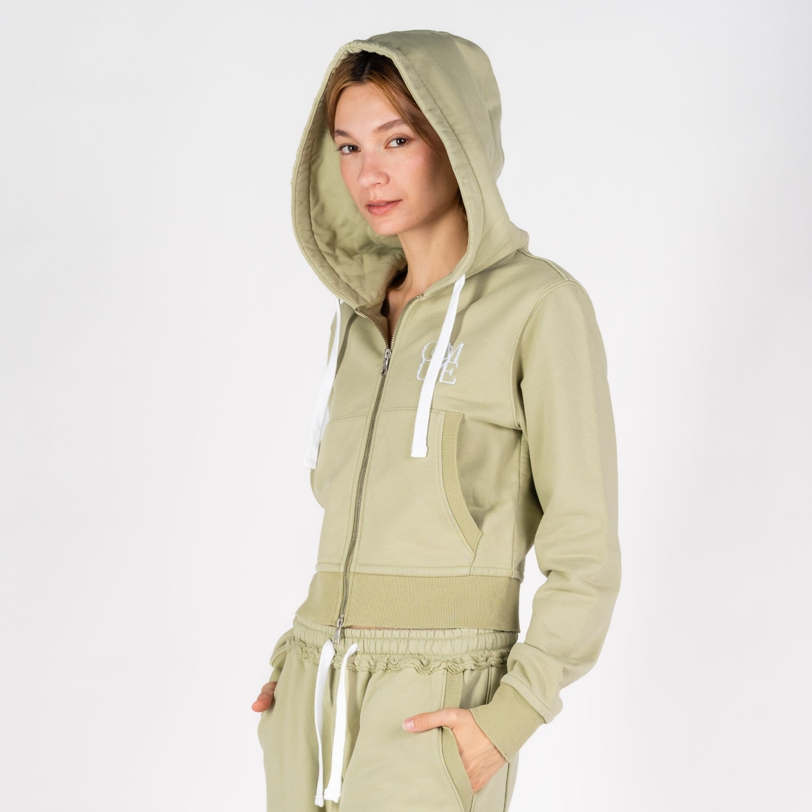 Kyoto Hoodie | W Vintage Sage