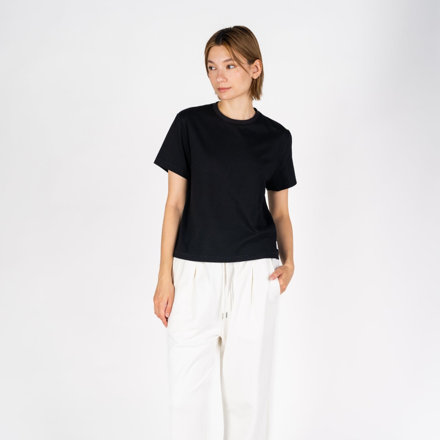 Sunset Boxy Crew | Black