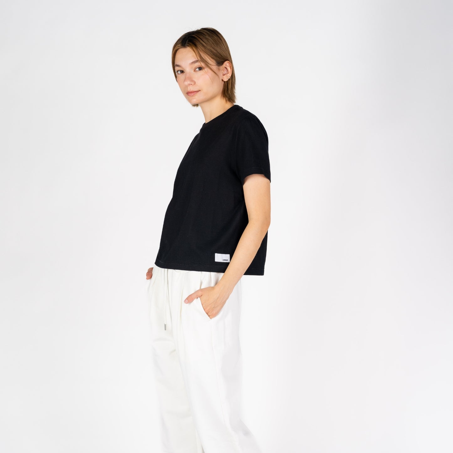 Sunset Boxy Crew | Black