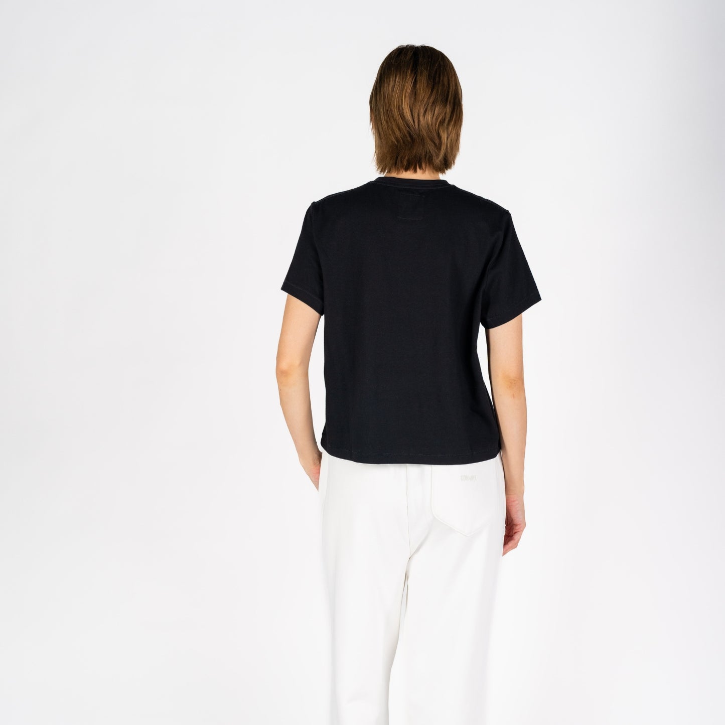 Sunset Boxy Crew | Black