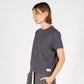 Sunset Boxy Crew | Dark Gray