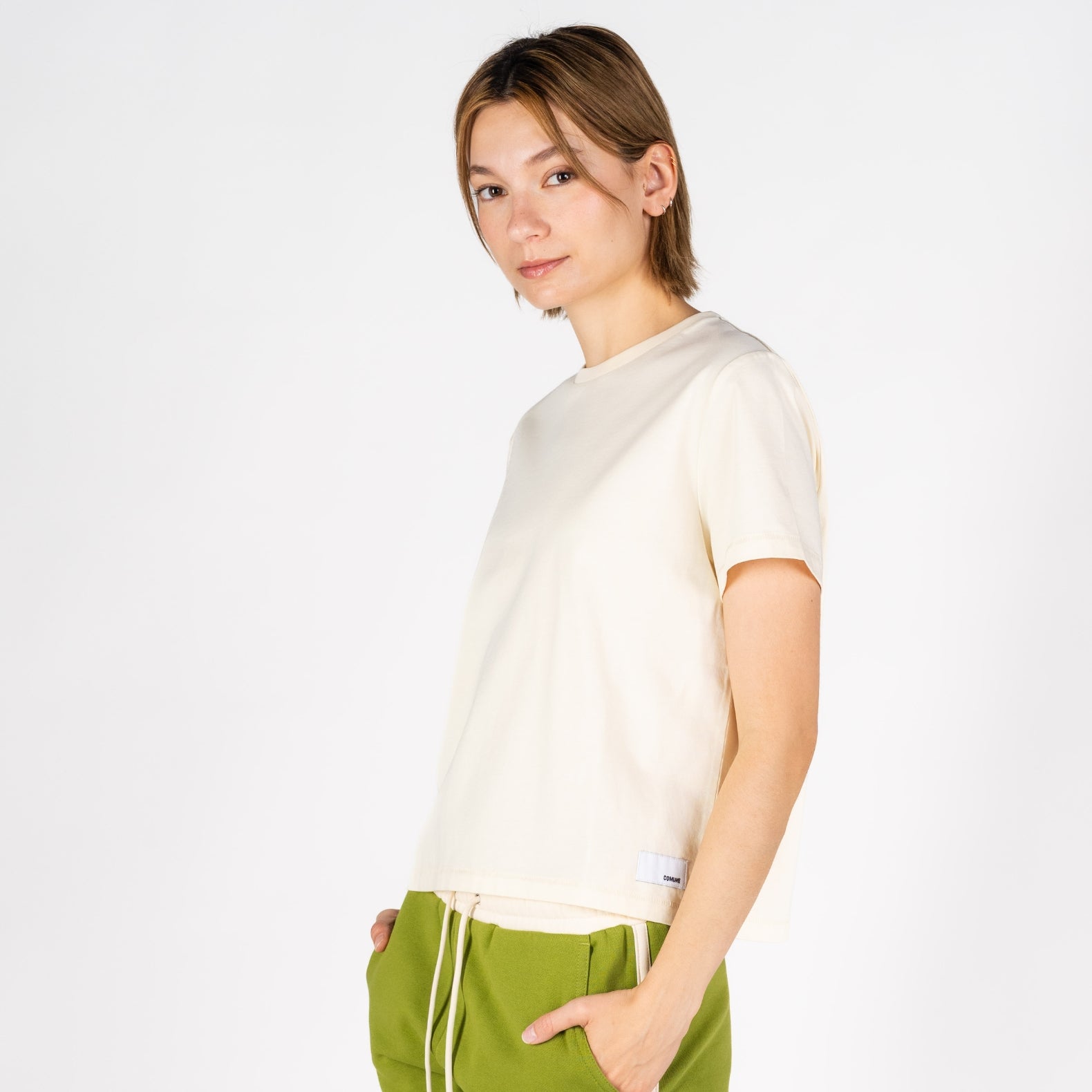 Sunset Boxy Crew | Eggshell