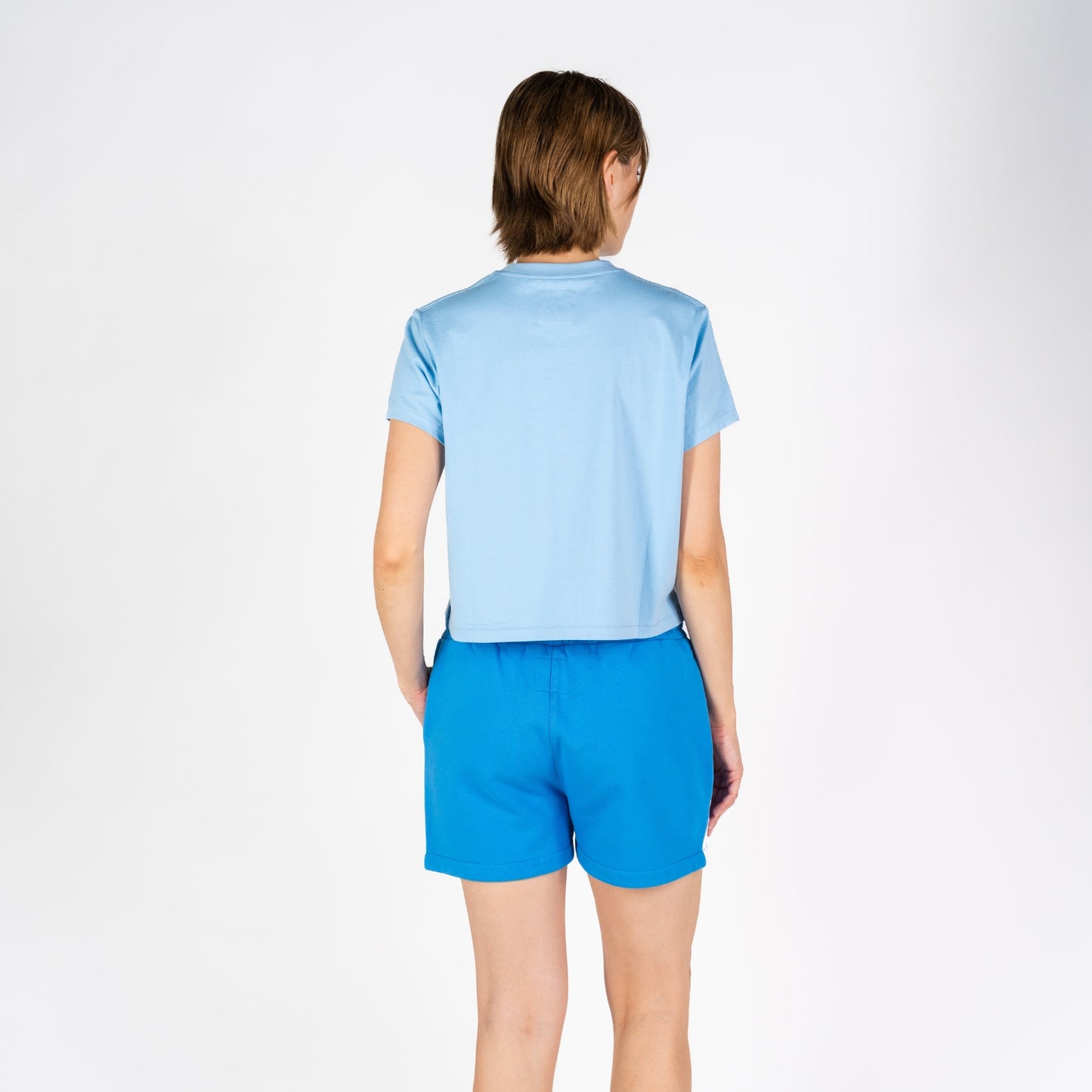 Sunset Crop | Sky Blue