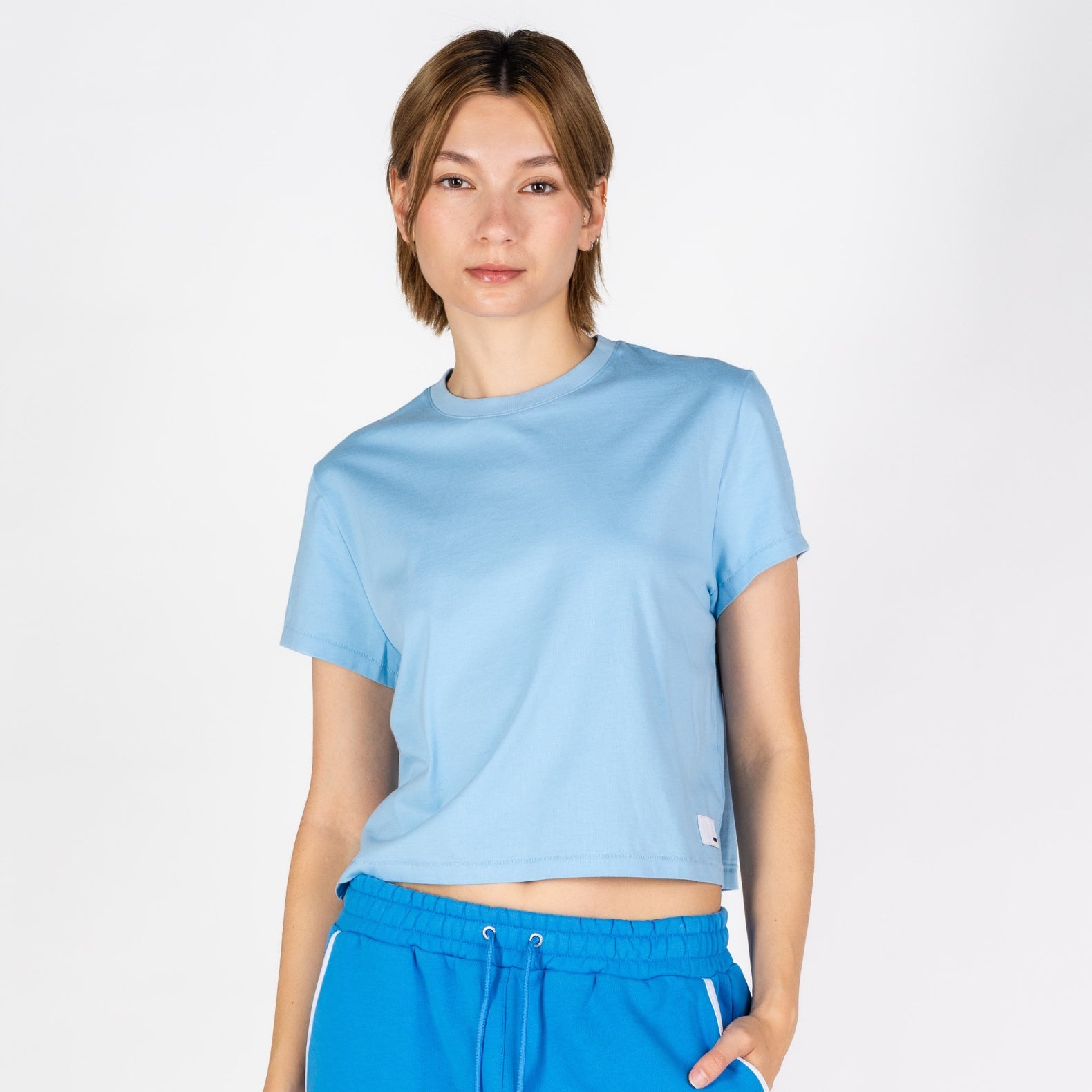 Sunset Crop | Sky Blue