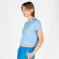 Sunset Crop | Sky Blue