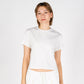 Sunset Crop | White