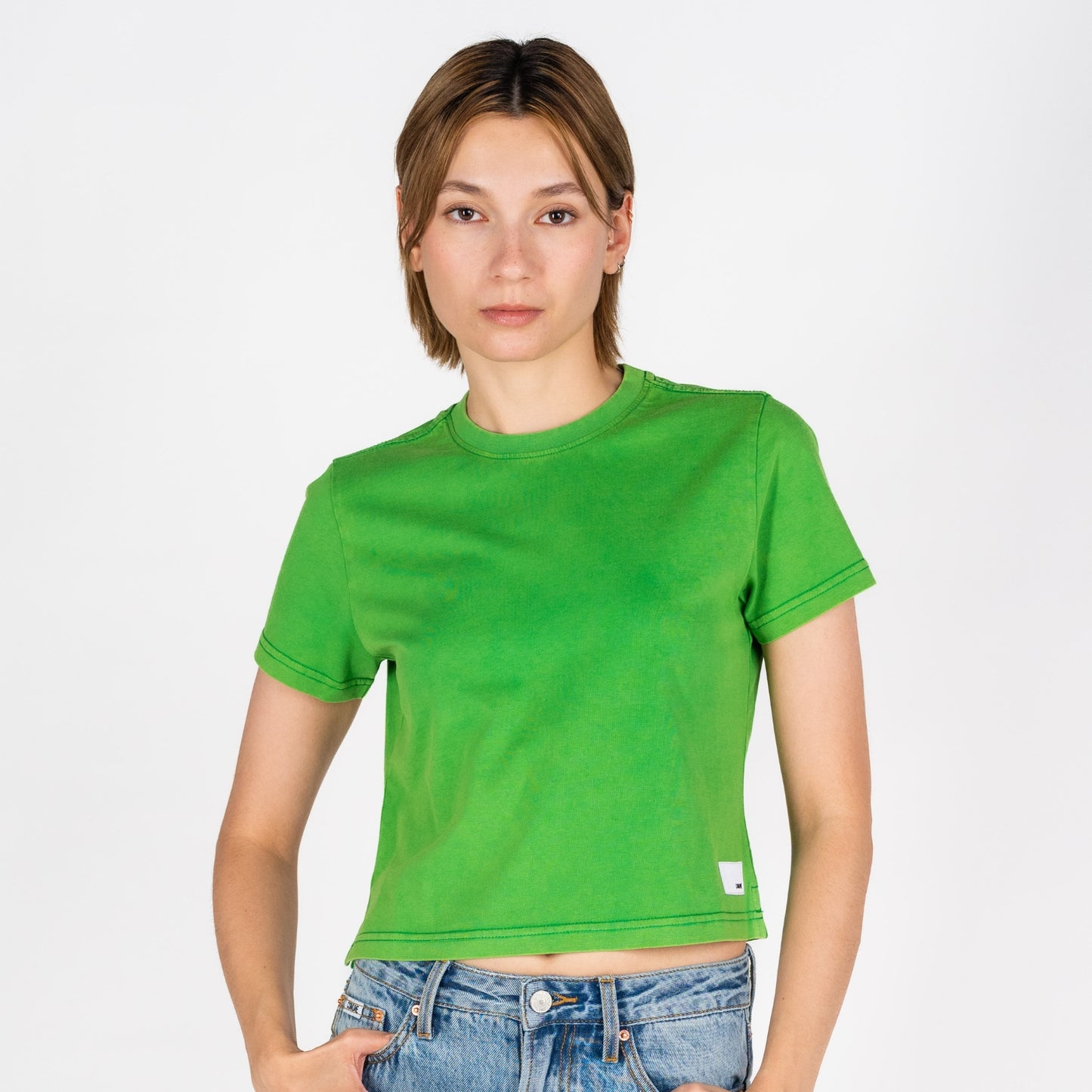 Cali Crop | Vintage Green