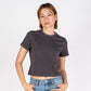 Cali Crop | Vintage Gray