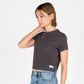 Cali Crop | Vintage Gray