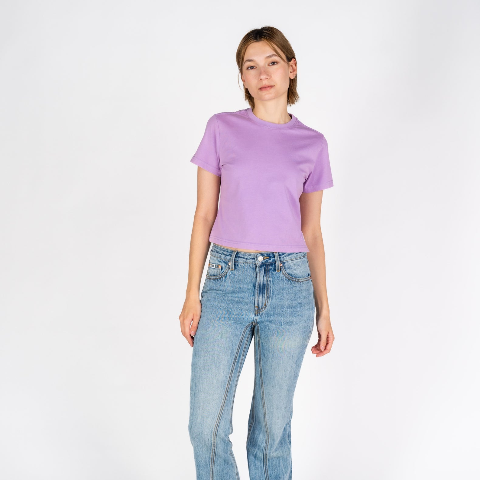 Cali Crop | Vintage Lavender