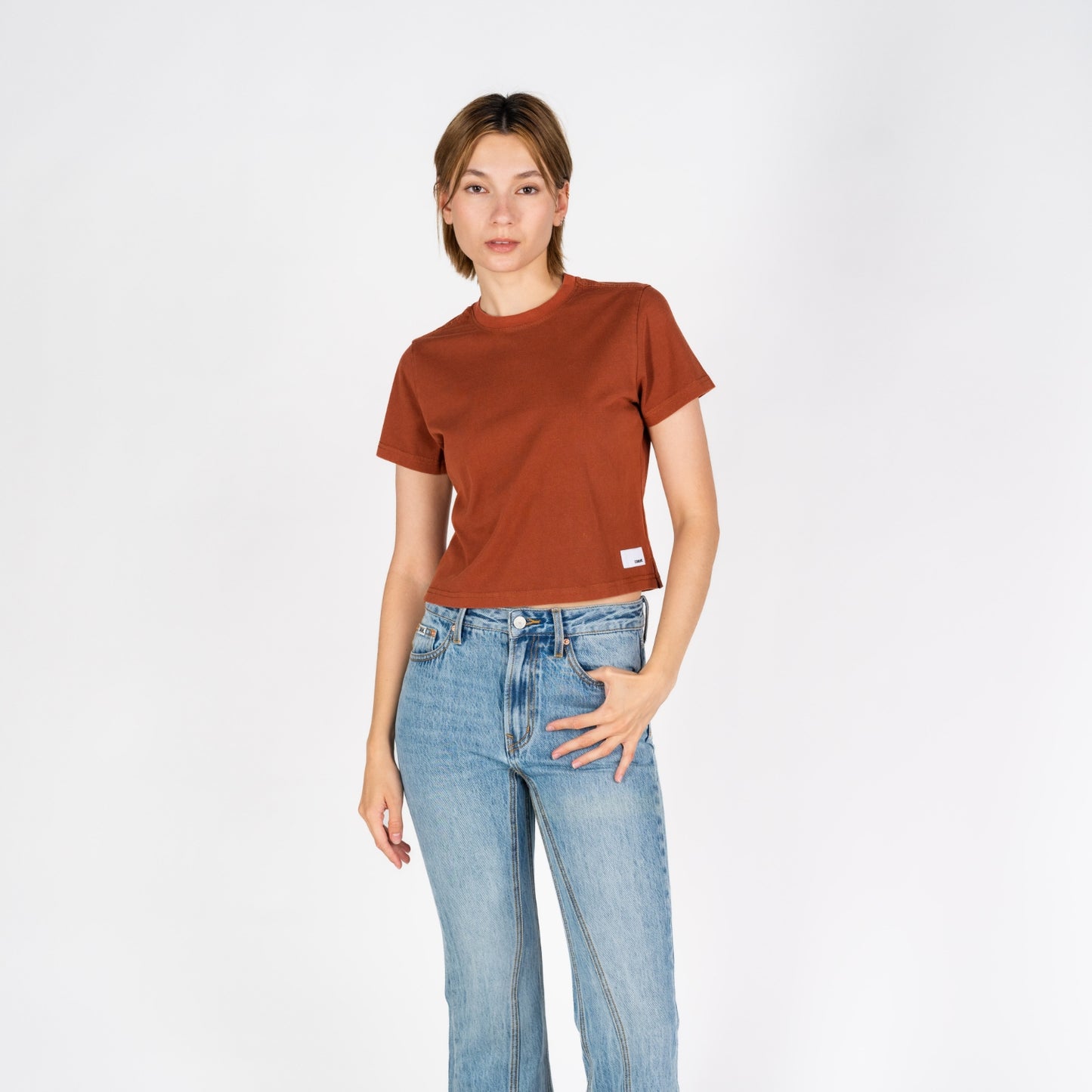 Cali Crop | Vintage Mocha