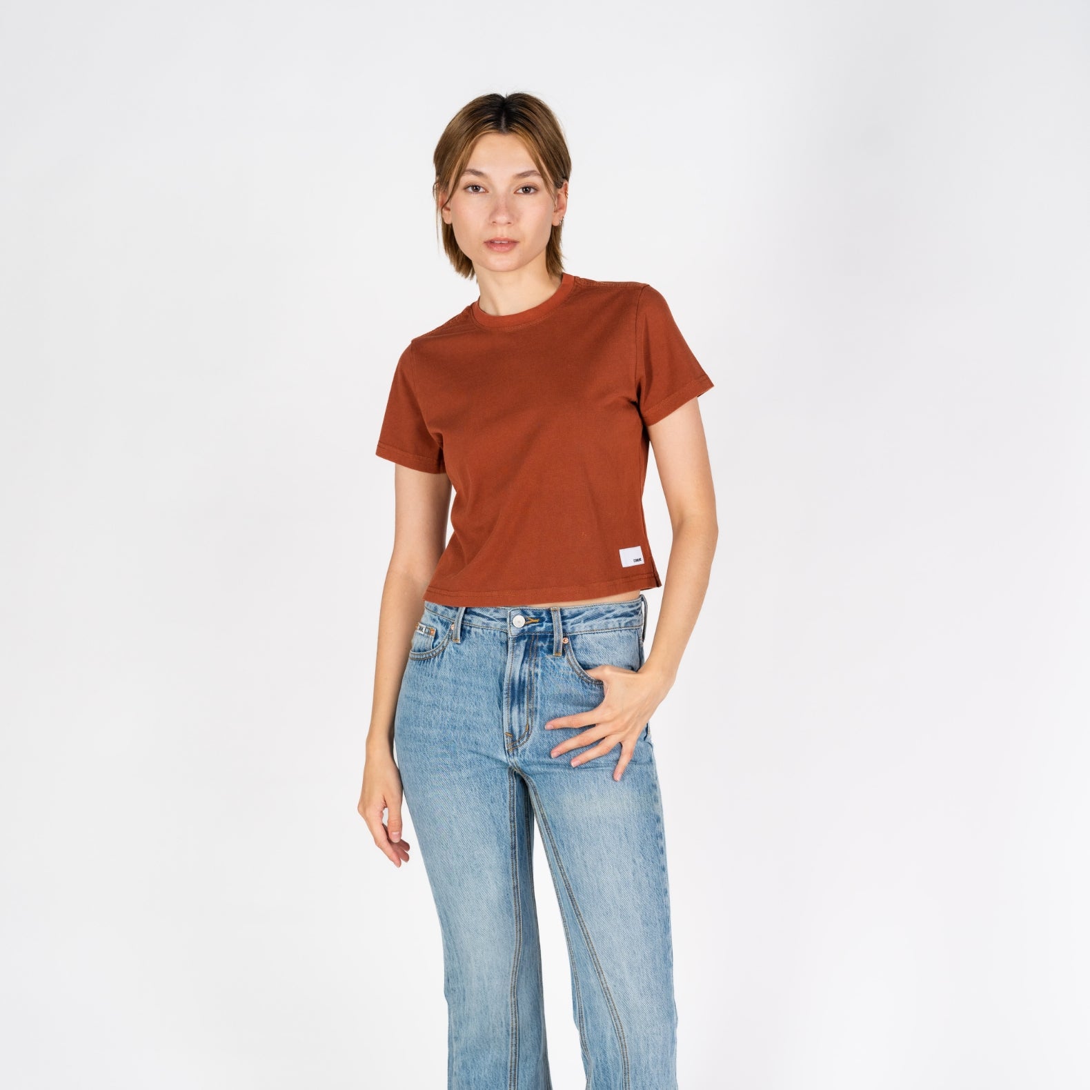 Cali Crop | Vintage Mocha