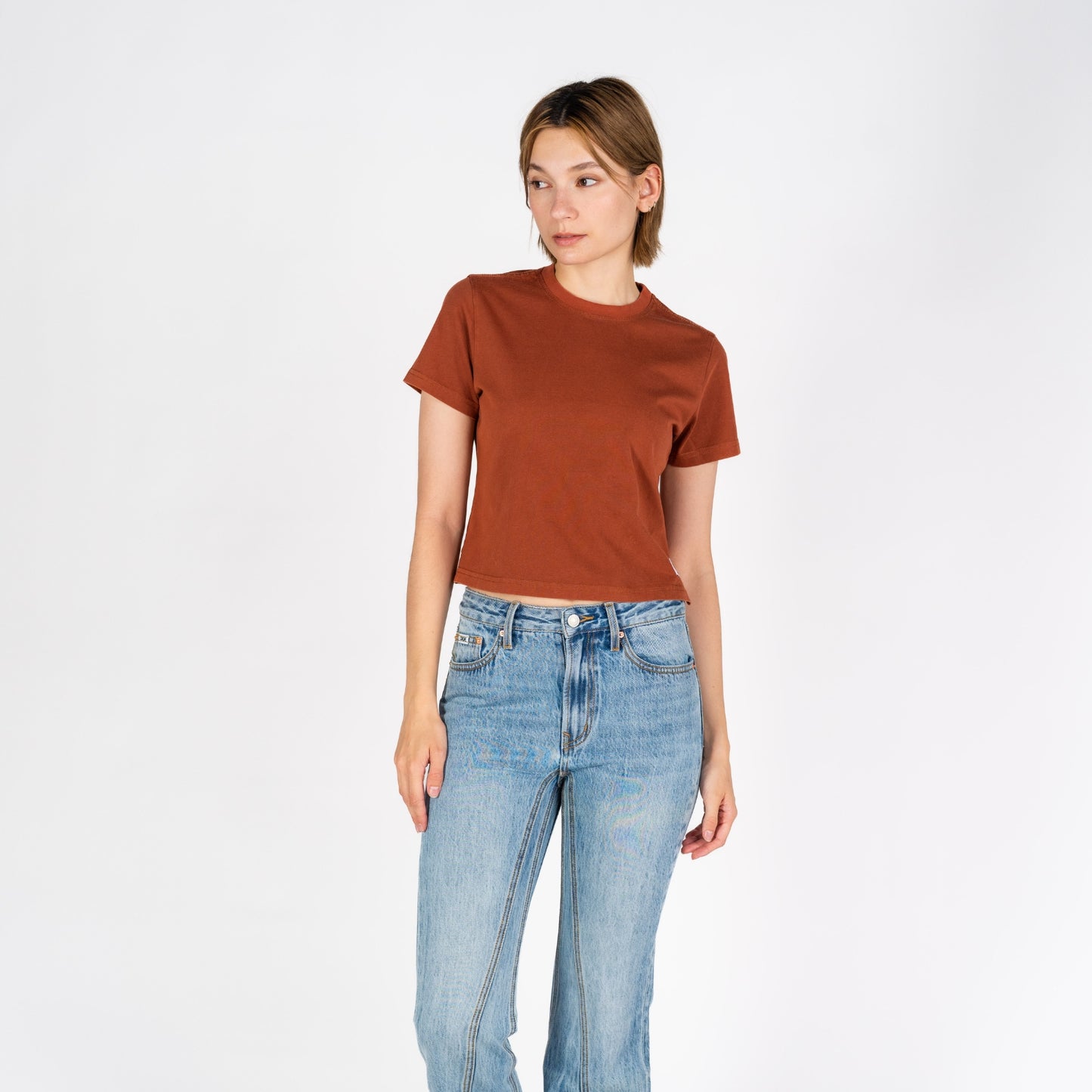 Cali Crop | Vintage Mocha