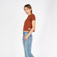 Cali Crop | Vintage Mocha