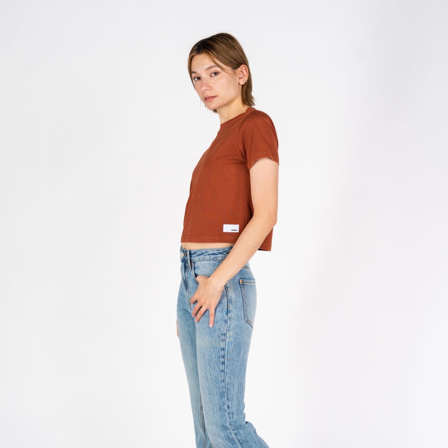 Cali Crop | Vintage Mocha