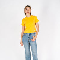 Cali Crop | Vintage Mustard
