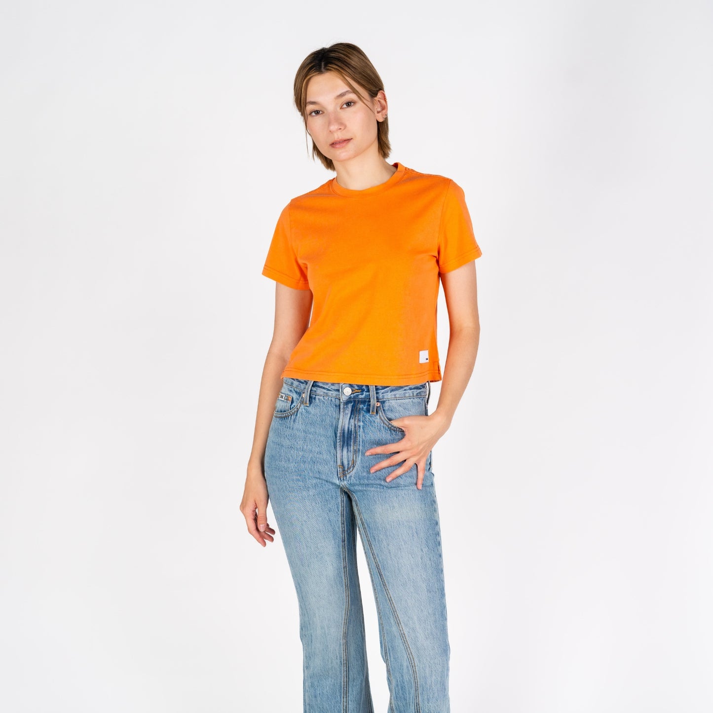 Cali Crop | Vintage Orange
