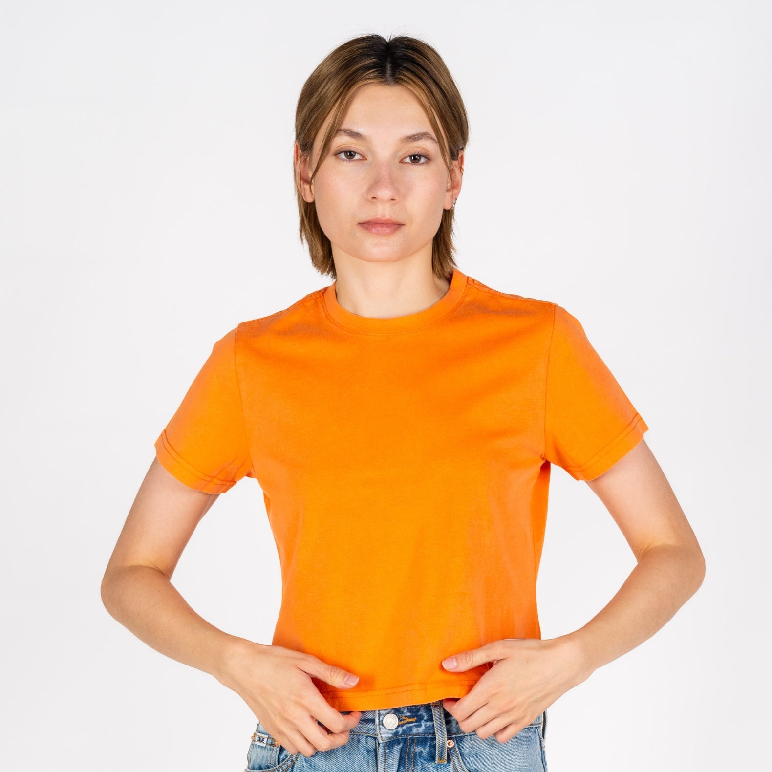 Cali Crop | Vintage Orange
