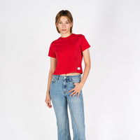 Cali Crop | Vintage Red