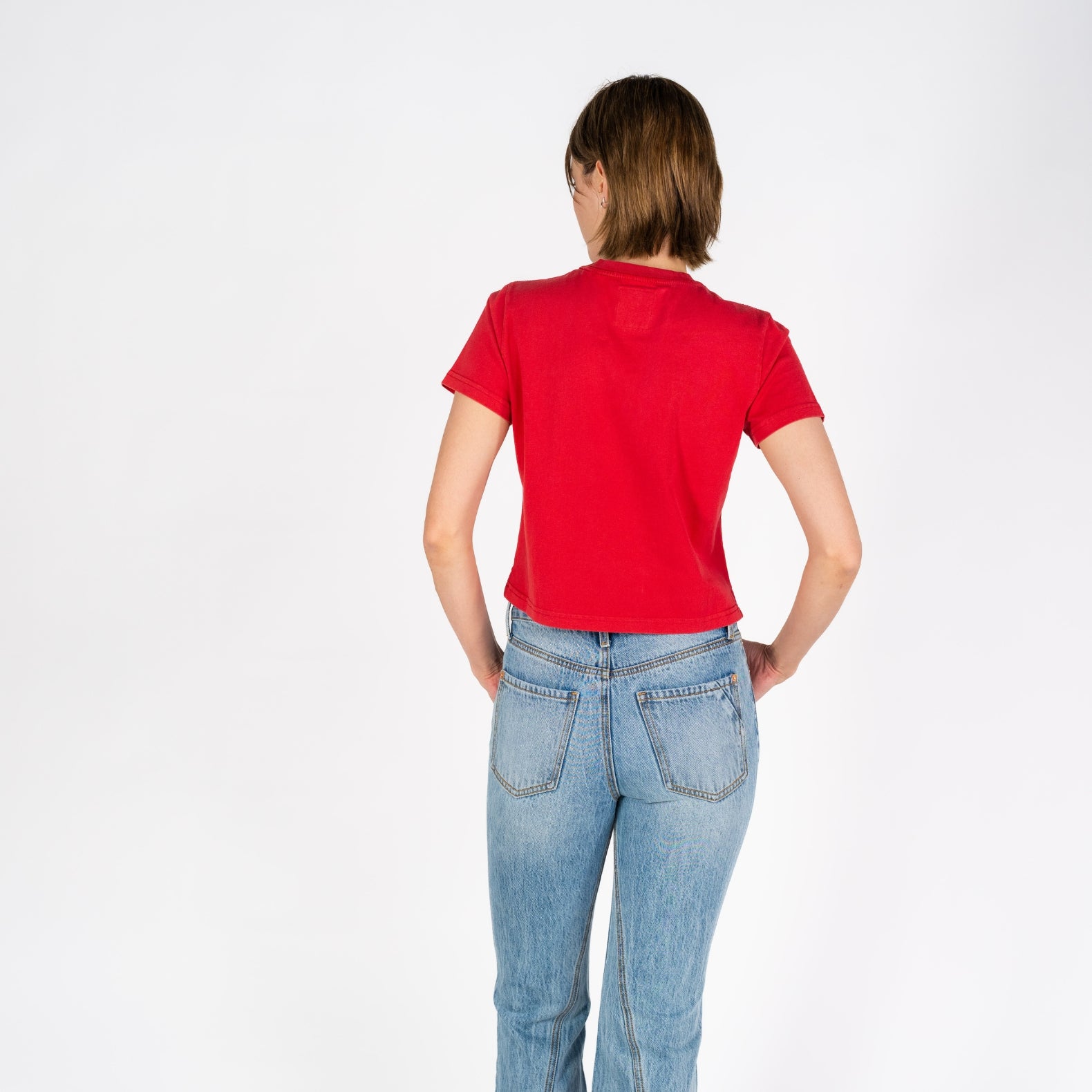 Cali Crop | Vintage Red
