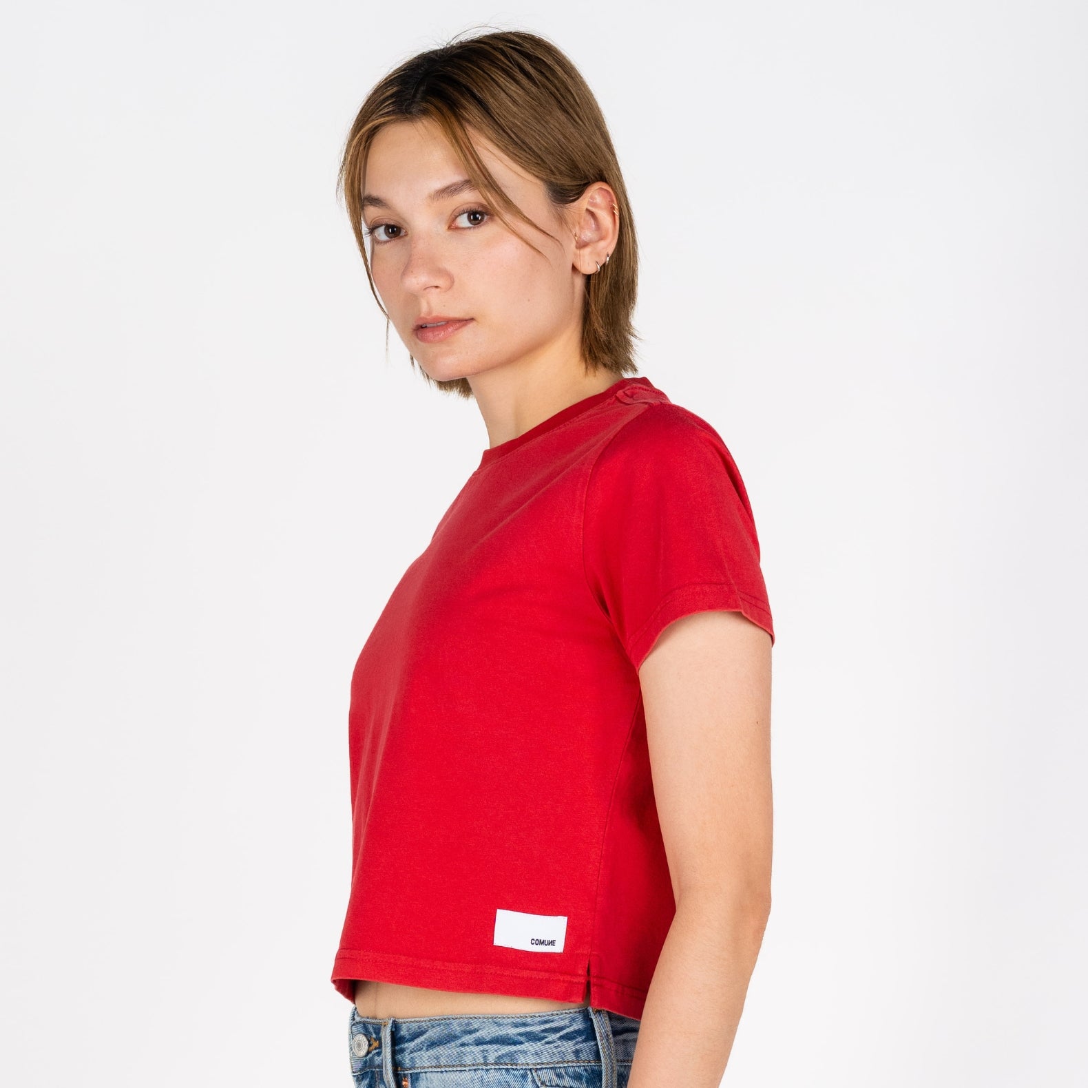 Cali Crop | Vintage Red