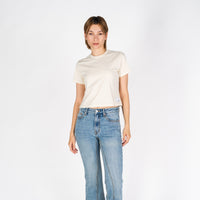 Cali Crop | Vintage White